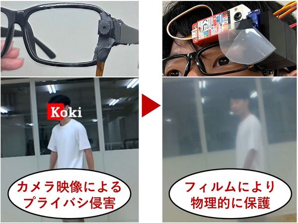 プライバシ保護のためにウェアラブルカメラに外付けする適応的レンズぼかし機構 のサムネイル