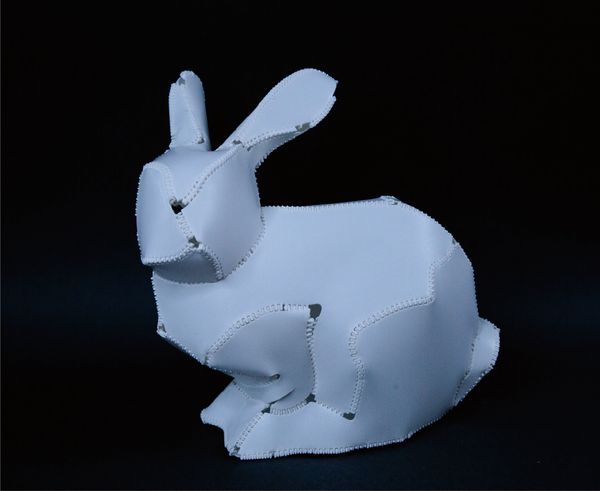 Zip-up Print: ジッパーを用いた高速かつ省サポート材の3Dプリント手法 のサムネイル